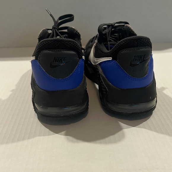 Nike Air Max Black and Blue Athletic Shoes - Picture 6 of 8